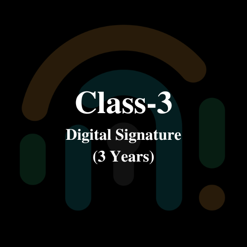 Class 3 Digital Signature - 3Y