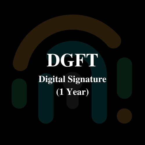 DGFT Digital Signature (EXIM Organization) - 1Y